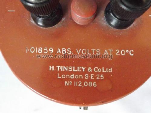 Weston Standard Cell 1268; Tinsley & Co. Ltd., (ID = 1730599) Power-S
