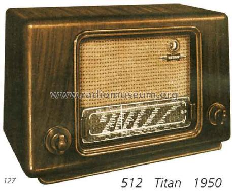 512; Titan AG; Zürich (ID = 2529) Radio