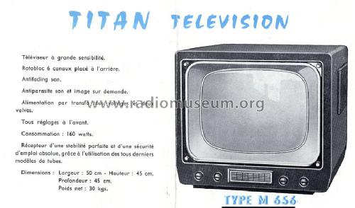 M 656; Titan Radio- (ID = 484778) Television
