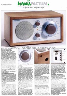 Henry Kloss Model One ; Tivoli Audio; (ID = 1181570) Radio