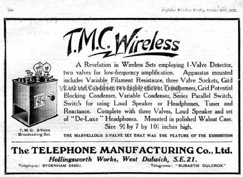 T.M.C.3 ; TMC Brand, Telephone (ID = 1568622) Radio