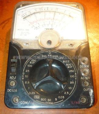 Analog Multimeter TMK-500; TMK, Tachikawa Radio (ID = 1900808) Ausrüstung