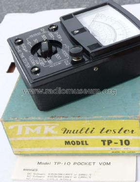 Multi Tester TP-10; TMK, Tachikawa Radio (ID = 1652200) Equipment