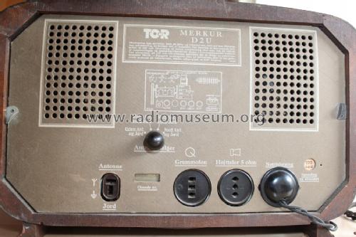 Merkur D2U; TO-R Radio A/S; Vanl (ID = 2322773) Radio