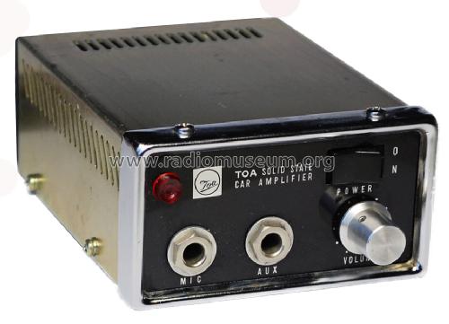 Car Amplifier CA-510; Toa Electric Co., (ID = 1639013) Ampl/Mixer
