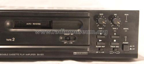 Double Cassette Play Amplifier BA-823; Toa Electric Co., (ID = 1761359) Sonido-V