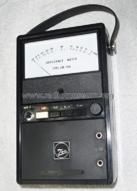 Impedance Meter ZM-104; Toa Electric Co., (ID = 1036323) Ausrüstung