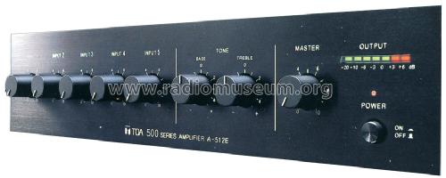 Mixer Power Amplifier A-512E; Toa Electric Co., (ID = 1600743) Ampl/Mixer