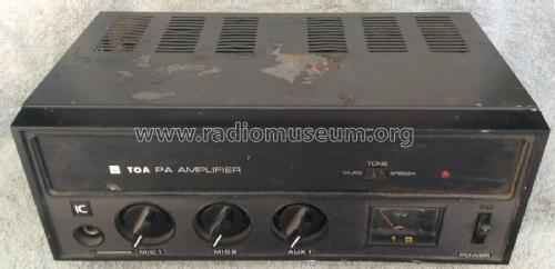 PA Amplifier TA-301 Ampl/Mixer Toa Electric Co., Ltd. 東亜 PA Amplifier TA-301 Ampl/Mixer Toa Electric Co., Ltd. 東亜