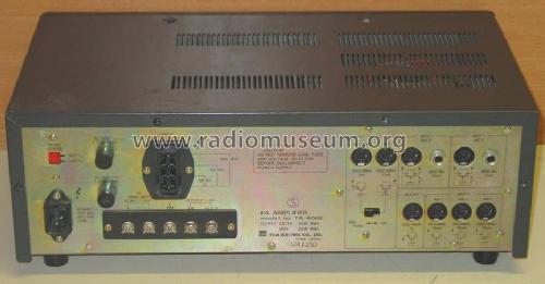 TA-406E; Toa Electric Co., (ID = 158379) Ampl/Mixer