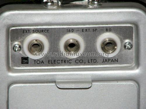 Transistor Shoulder Megaphone SPA-302; Toa Electric Co., (ID = 1277445) Ampl/Mixer