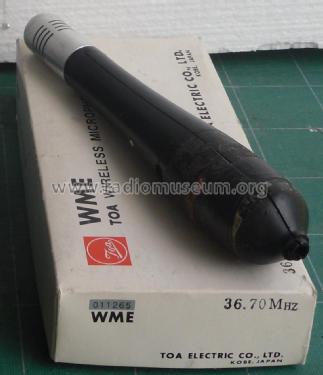Wireless Microphone WM-146-; Toa Electric Co., (ID = 2839394) Microphone/PU