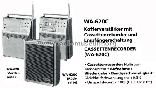 Meeting Amplifier WA-620C; Toa Electric Co., (ID = 1892627) Sonido-V