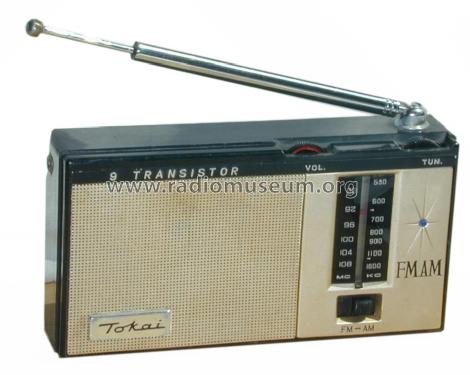 FM AM 9 Transistor G-1110; Tokai Wireless Co., (ID = 1056637) Radio