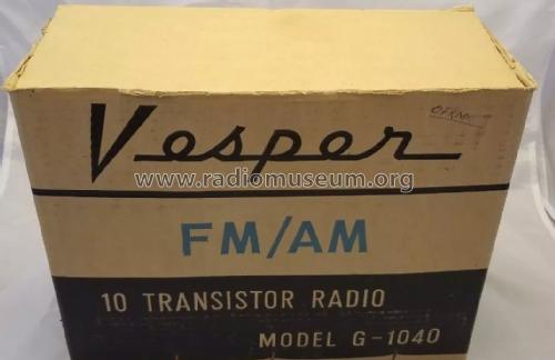 Vesper FM-AM 10 Transistor G-1040; Tokai Wireless Co., (ID = 2254670) Radio