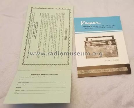 Vesper FM-AM 10 Transistor G-1040; Tokai Wireless Co., (ID = 2254672) Radio