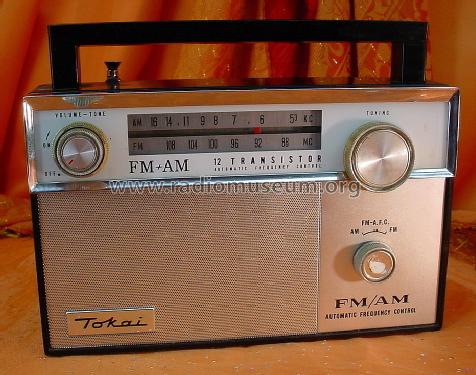 FM+AM 12 Transistor ; Tokai Wireless Co., (ID = 1465639) Radio