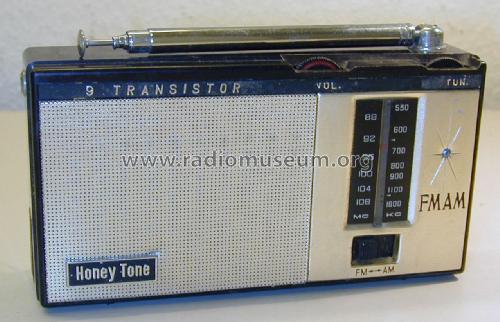 FM AM 9 Transistor G-1110; Honeytone Honey Tone (ID = 2338101) Radio