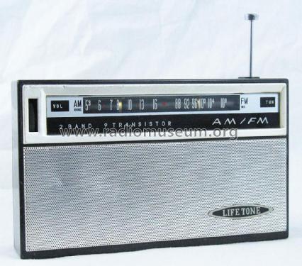 Life Tone 2 Band 9 Transistor AM/FM 9FM-78; Tokai Wireless Co., (ID = 1415905) Radio