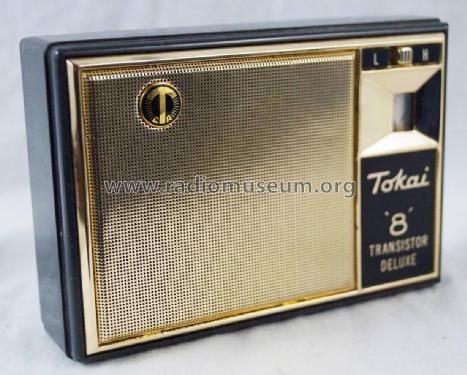 8 Transistor - Deluxe RA-801; Tokai Wireless Co., (ID = 1741183) Radio