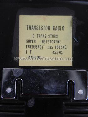 Six Transistors ; Tokai Wireless Co., (ID = 1331857) Radio