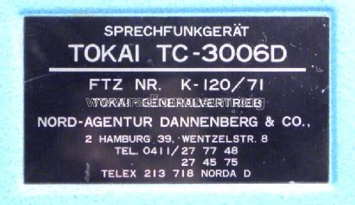 Sprechfunkgerät TC-3006D; Tokai Wireless Co., (ID = 1578814) Citizen