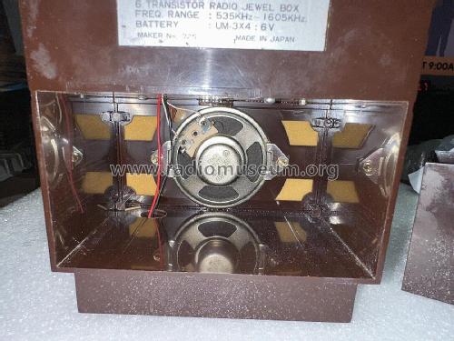 Juke Box Radio 6 Transistor Radio Jewel Box ; Tokiwa Electrical (ID = 2850055) Radio