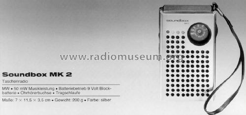 Soundbox MK2; TEC Dieter Beer; (ID = 549094) Radio