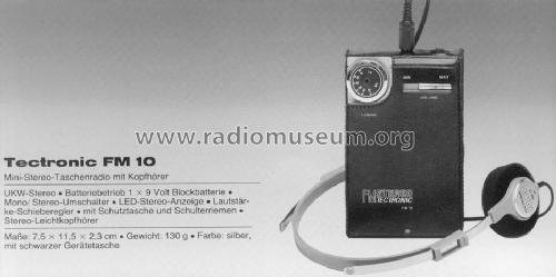 Tectronic FM10 ; TEC Dieter Beer; (ID = 549123) Radio