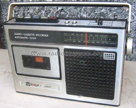 Tokyo Monkey AM-FM Cassette Recorder TR-404; Tokyo brand (ID = 1083106) Radio