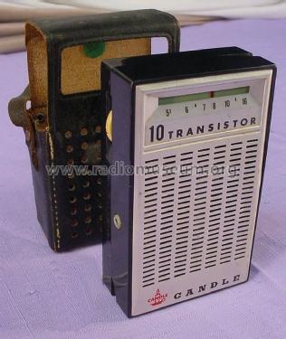 Candle 10 Transistor PR-100; Tokyo Transistor (ID = 1535173) Radio