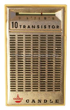 Candle 10 Transistor PR-100; Tokyo Transistor (ID = 1749116) Radio