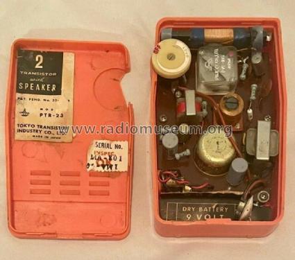 Candle 2 Transistor Boy's Radio PTR-23; Tokyo Transistor (ID = 2759241) Radio