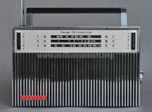 Candle 3 Band 12 Transistor VMS-1219; Tokyo Transistor (ID = 993890) Radio