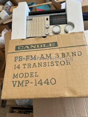 Candle 3 Band 14 Transistor VMP-1440; Tokyo Transistor (ID = 2735378) Radio