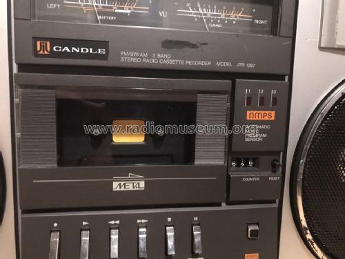 Candle 3 Band Stereo Radio Cassette Recorder JTR-1287; JIL J.I.L. Canada (ID = 3030231) Radio