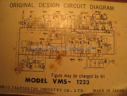 Candle All Transistor 3 Band Deluxe VMS-1223; Tokyo Transistor (ID = 1762540) Radio