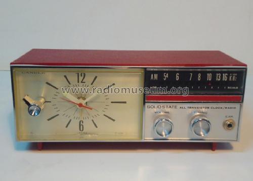 Candle All Transistor Clock Radio MC-631; Tokyo Transistor (ID = 1709231) Radio