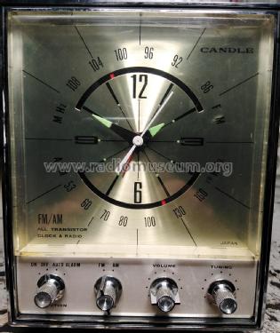 Candle - FM/AM All Transistor Clock & Radio VMC-1235 ; Tokyo Transistor (ID = 2752272) Radio