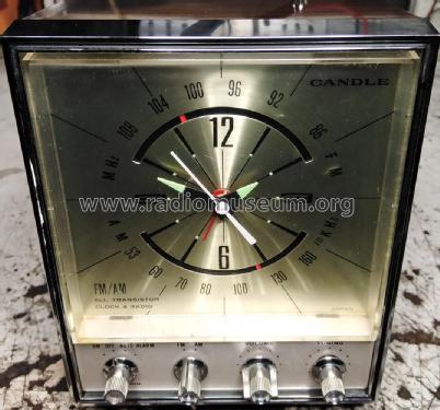 Candle - FM/AM All Transistor Clock & Radio VMC-1235 ; Tokyo Transistor (ID = 2752275) Radio