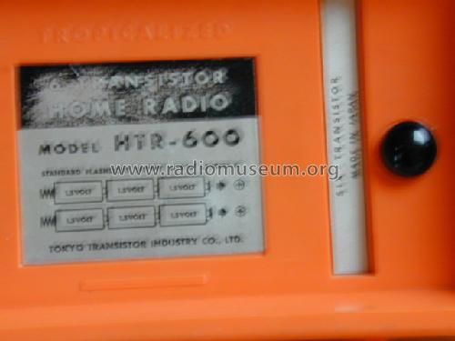 Candle HTR600; Tokyo Transistor (ID = 545191) Radio