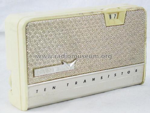 Candle Ten Transistor PTR-100; Tokyo Transistor (ID = 1447533) Radio