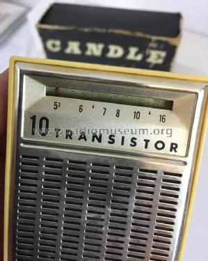 Candle 10 Transistor PTR-109; Tokyo Transistor (ID = 1913881) Radio