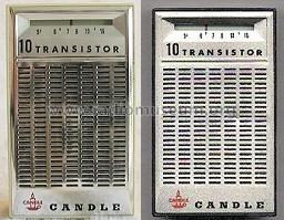 Candle 10 Transistor PTR-109; Tokyo Transistor (ID = 260911) Radio