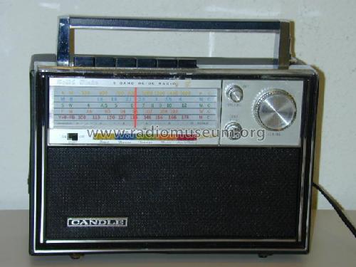 Candle 5 Band All Transistor TK-1848 ; Tokyo Transistor (ID = 624757) Radio