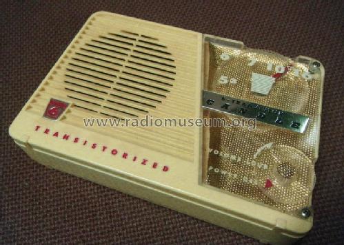 Candle Transistorized 'Family Radio' Transistor 6 ATR-80A; Tokyo Transistor (ID = 2162235) Radio