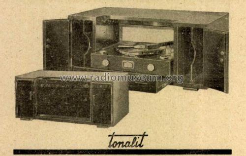 Delta Tonogram Elektrogramofon 417; Tonalit Gramophon Rt (ID = 2323843) Enrég.-R