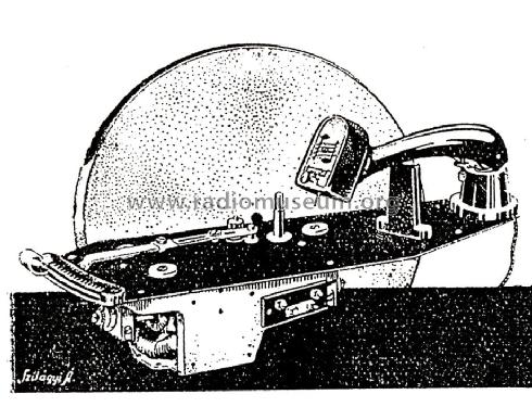 Gramofon Chassis EG 3670; Tonalit Gramophon Rt (ID = 2259332) Ton-Bild