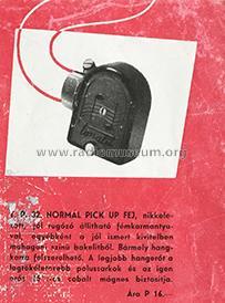 Normal Pick-up TP 32; Tonalit Gramophon Rt (ID = 2206111) Microfono/PU