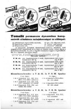 Speaker Orthodynamic PM 86; Tonalit Gramophon Rt (ID = 2244688) Parlante